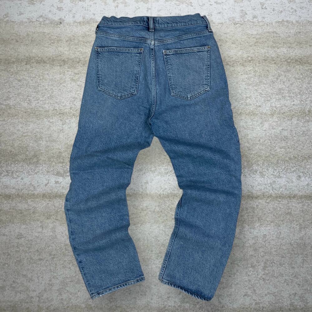 Vintage Y2K Agolde Jeans 28x26 Regular Tapered Fit Light Wash Denim